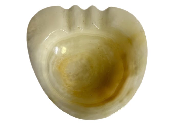 Cigar Cigarette Ashtray | Ash tray Natural Onyx Marble Stone | Nacar Natural Tobacciana Three Rest  | Mid Century MCM | Smoking Accessories