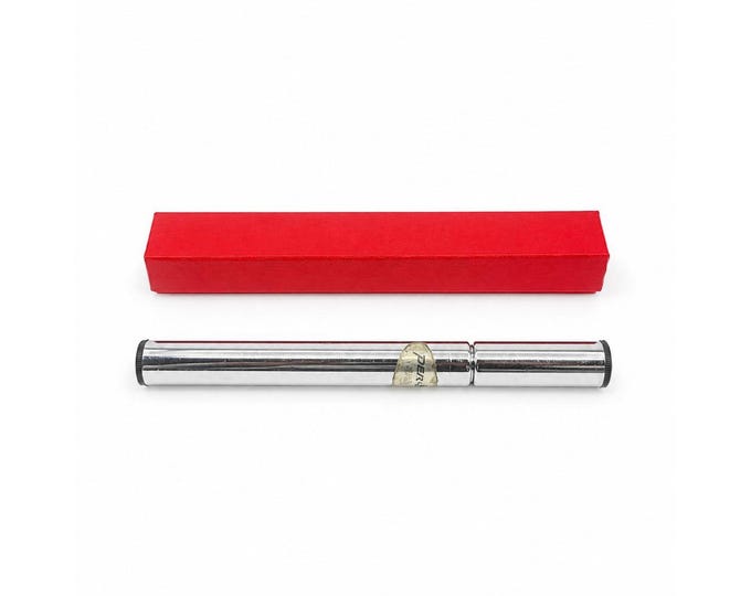 Pocket Telescope Microscope Vintage Pen-Scope Made in Japan Stainless Steel Original Box 8x and 30 x Unique Gift Gadget optical