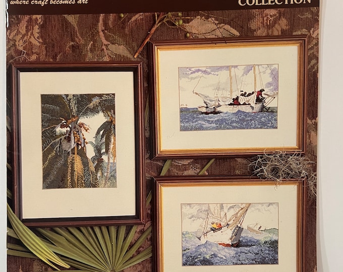 Vintage '99 The Winslow Homer Counted Cross Stitch Patterns by JANET POWERS | Key West