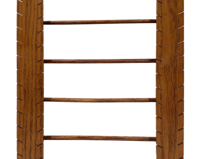 Hanging Wall Shelf Pegs and Racks | Vintage Wood Wooden Linens Towels Storage | Primitive Farmhouse Granny Cottage Core | Bathroom Kitchen