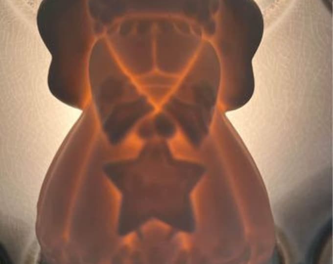 Vintage | Ceramic | Angel | Nightlight Night Light | Plug In | On Off Switch