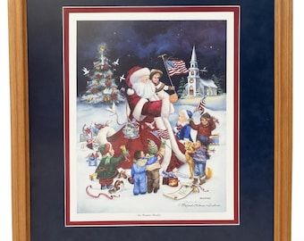 Christmas Wall Art Framed Print | Let Freedom Ring Brenda Harris