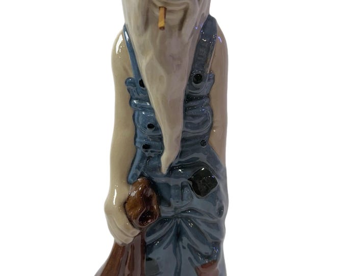 Vintage | Tennessee Souvenir | Ceramic 1984 Speciality Molds  | Hobo Old Man Figurine Moonshiner | Hand painted Ceramics | Grandma core