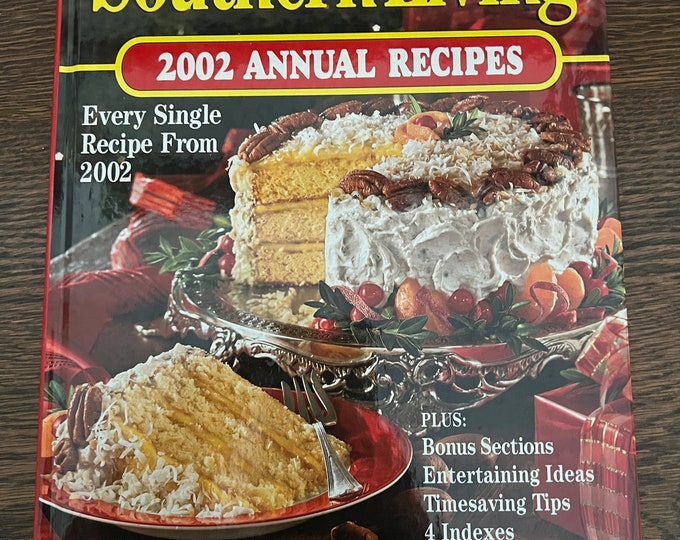 Cook Book--Southern Living Annual Recipes 2002 Edition