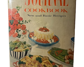 Receitas de livros de receitas vintage | Ladies Home Journal, primeira edição dos anos 1960, capa dura | Presentes de culinária colecionáveis clássicos antigos para cozinheiros