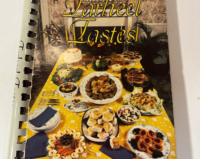 Vintage 1981 North Carolina American Cancer Society Tarheel Tastes Cookbook