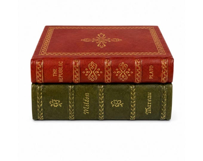 Storage Box Faux Book The Republic Walden Plato Thoreau Vintage Hidden Box Home Office Decor Decorative Accents