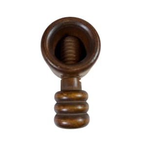 Wood Nutcracker | Wooden Hand Turned Screw 2 Piece | Handmade Vintage | Kitchen Tools Unique Gifts Sentimental | Farmhouse Country Primitive