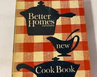 Vintage Better Homes and Gardens Neues Kochbuch Meredith Press 1953 Erstausgabe 3rd Print Mappe