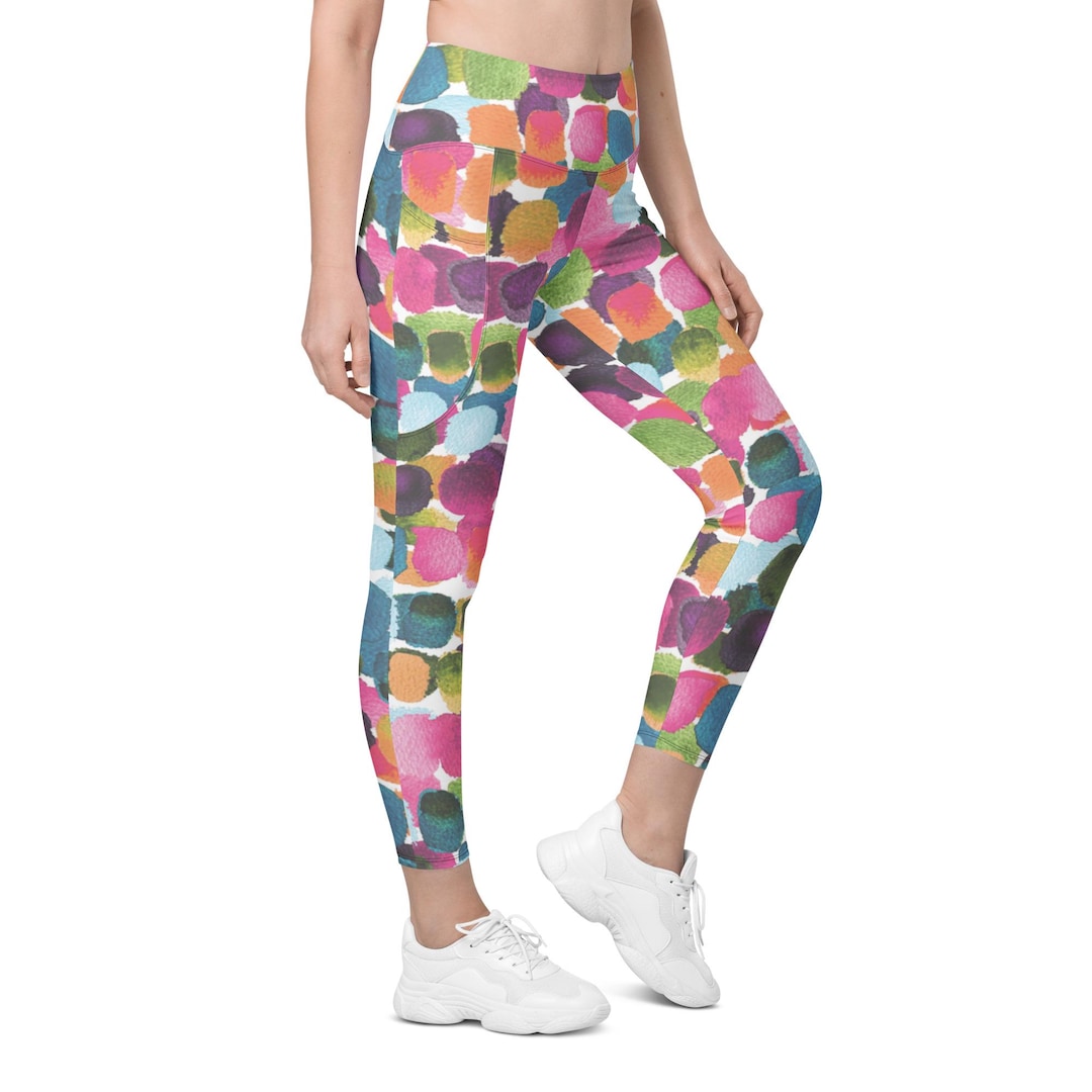 You Matter All Over-Print Leggins With Side Pockets