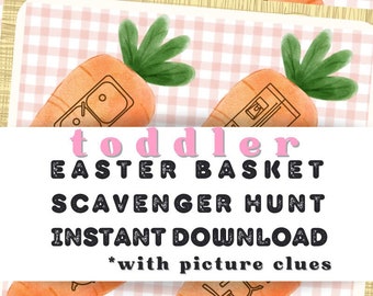 Koszyk wielkanocny Christ-Center – poszukiwanie skarbów w kształcie marchewki dla maluchów