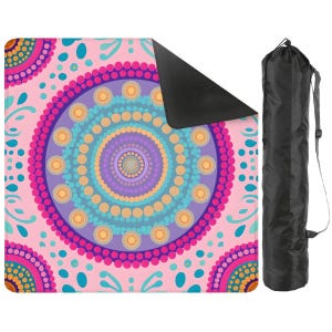 Tapete de Mahjong Boho Brillante, Accesorio Personalizado para Noches de Juego, Tapete de Mahjong con Bolsa de Almacenamiento, Regalo de Juego de Fichas Personalizado para Jugadores o Anfitriones imagen 3