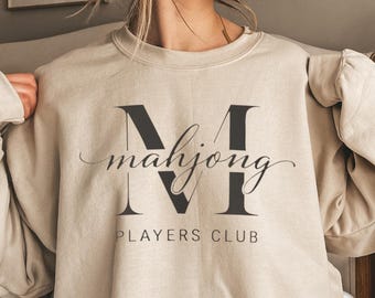 Sudadera del club de jugadores de Mahjong