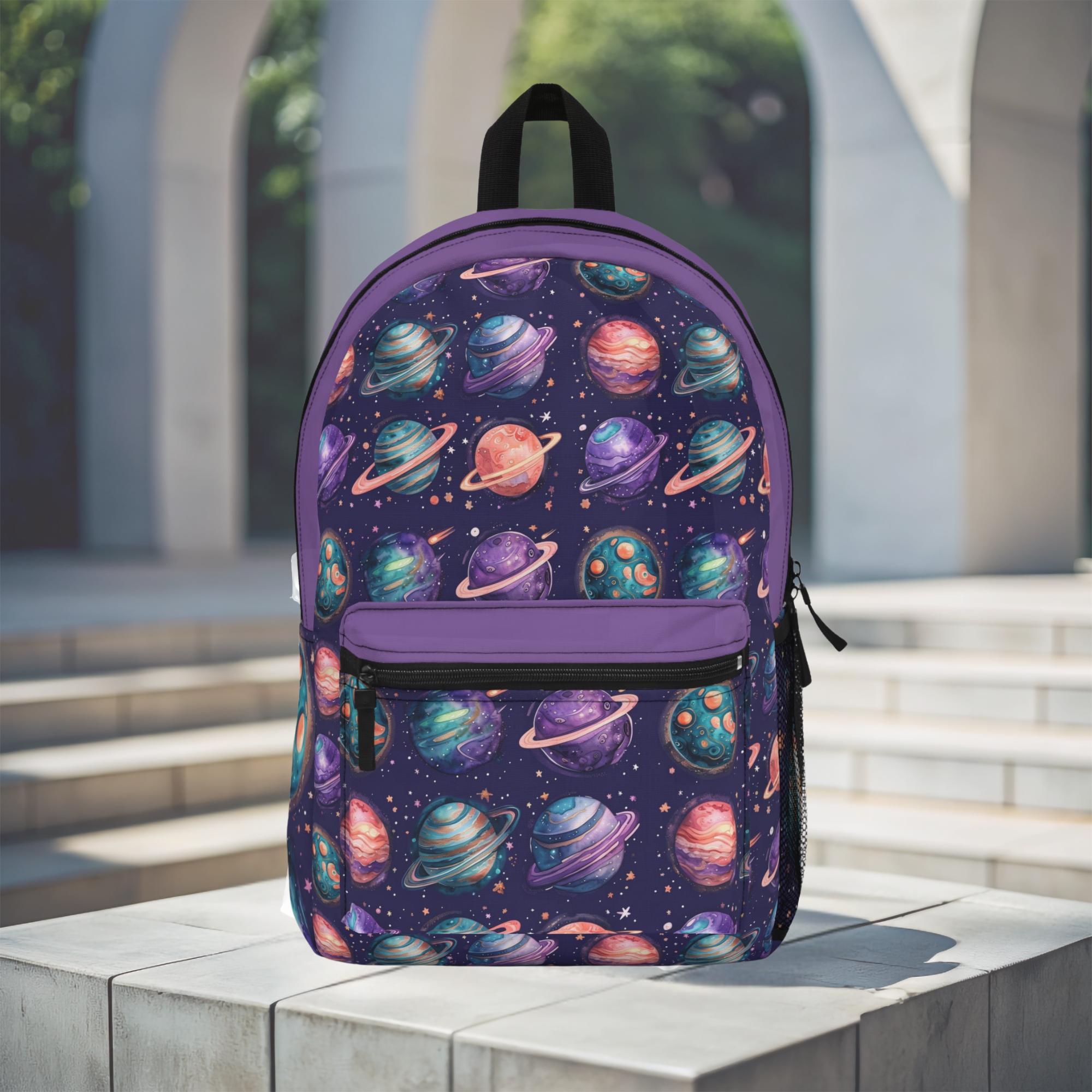 Cosmic Galaxy Backpack, Outer Space Bag for Astronomy Fans  display picture 1