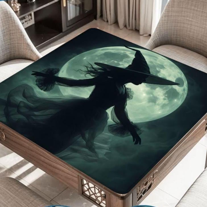 Witchy Woman Mahjong Table Mat, Custom Game Night Accessory