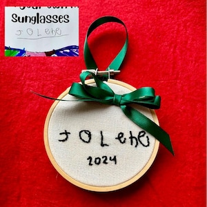 Personalized Christmas ornament
