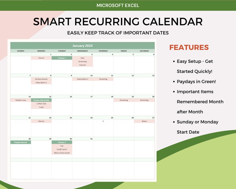 expense tracker excel