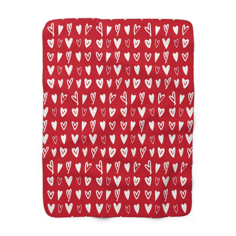 Sherpa Fleece Blanket Etsy