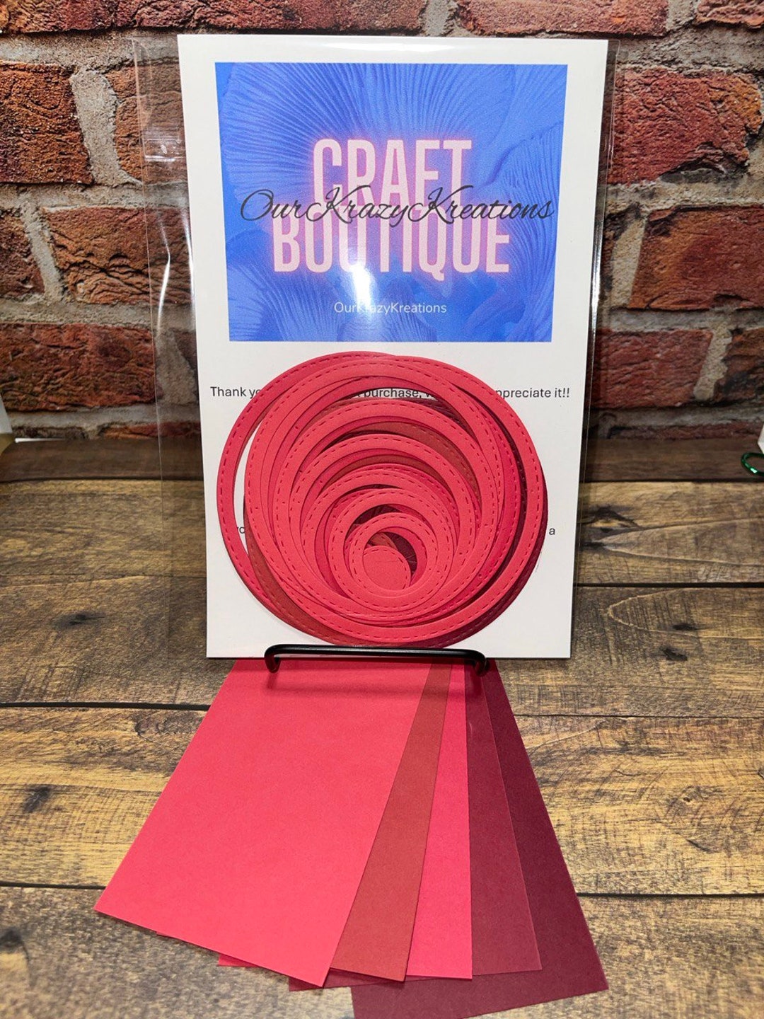 40 RED Precut Die Cut Circle Frames - Made From 65lb Cardstock - Etsy