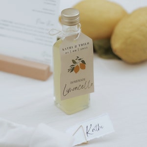 Personalized Tag Favor | Pendant wedding | Limoncello pendant digital | Labels | Gift pendant | Gift tags