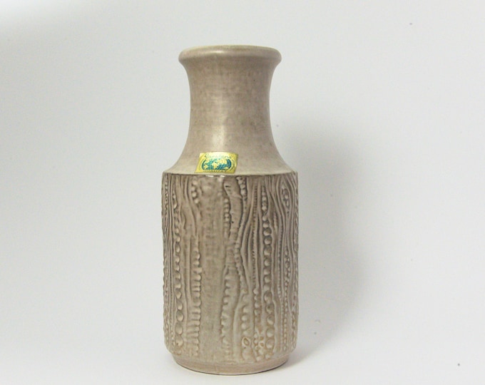 West- Germany - Vintage Vase- Carstens- 7650-30 - Gray