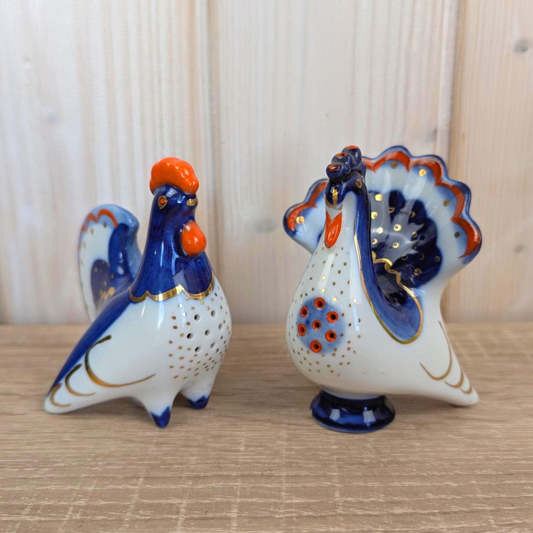 ヴィンテージブルーバード 陶器の置物·͜· ♡ Lomonosov Porcelain Blue Bird - Etsy