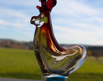 Set of 5 Ngwenya Glass Animal Figurines From Swaziland With