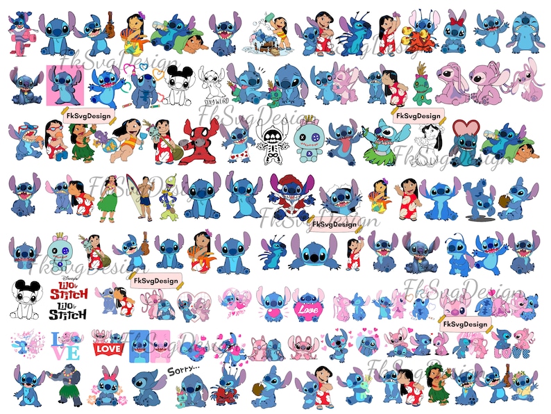 80000 Mega Svg Bundle, Svg File For Cricut, Files Cricut Silhouette, Mouse Svg Bundle, Frozen, Moana, Ariel, Elsa, Stitch, Toy Story, Pooh image 6