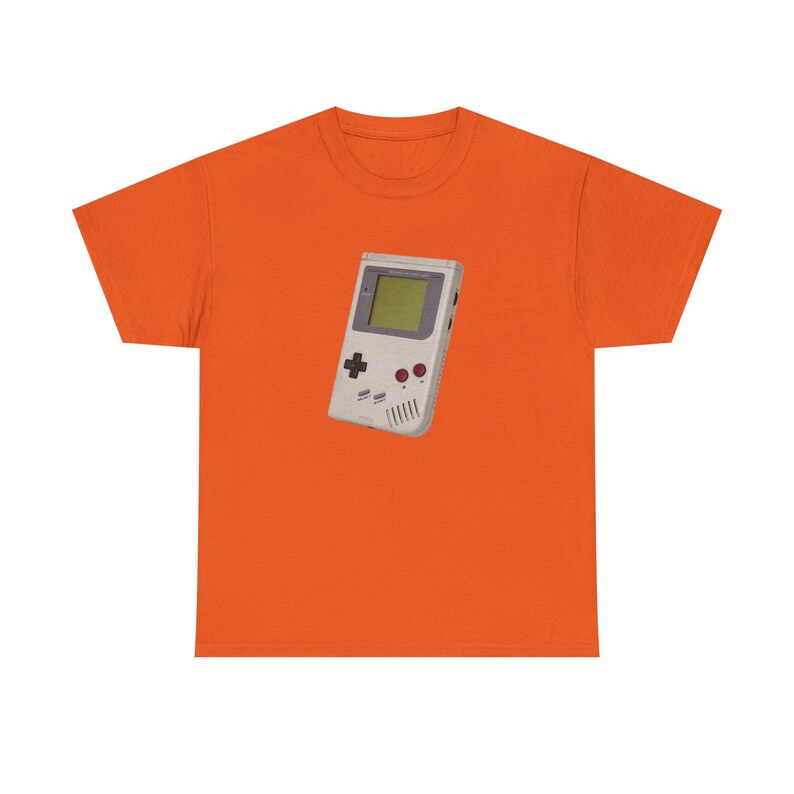 Maglietta con grafica di console portatile retrò / Maglietta con grafica di videogiochi vintage immagine 6