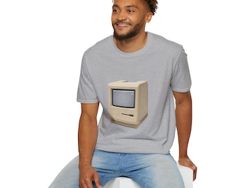 Vintage Macintosh Computer T-Shirt | Retro 80s Mac Graphic Tee