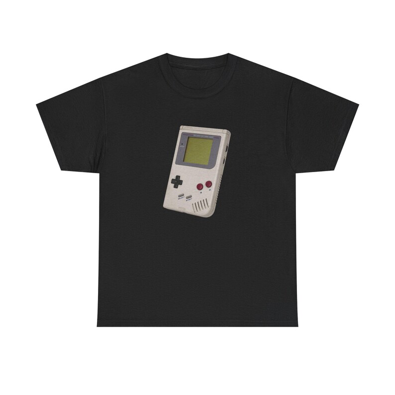 Maglietta con grafica di console portatile retrò / Maglietta con grafica di videogiochi vintage immagine 4