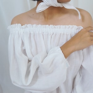 Romantic White Cotton Long Dress,nightgown,vintage nightwear, woman&#39;s pajamas, Night gown cotton