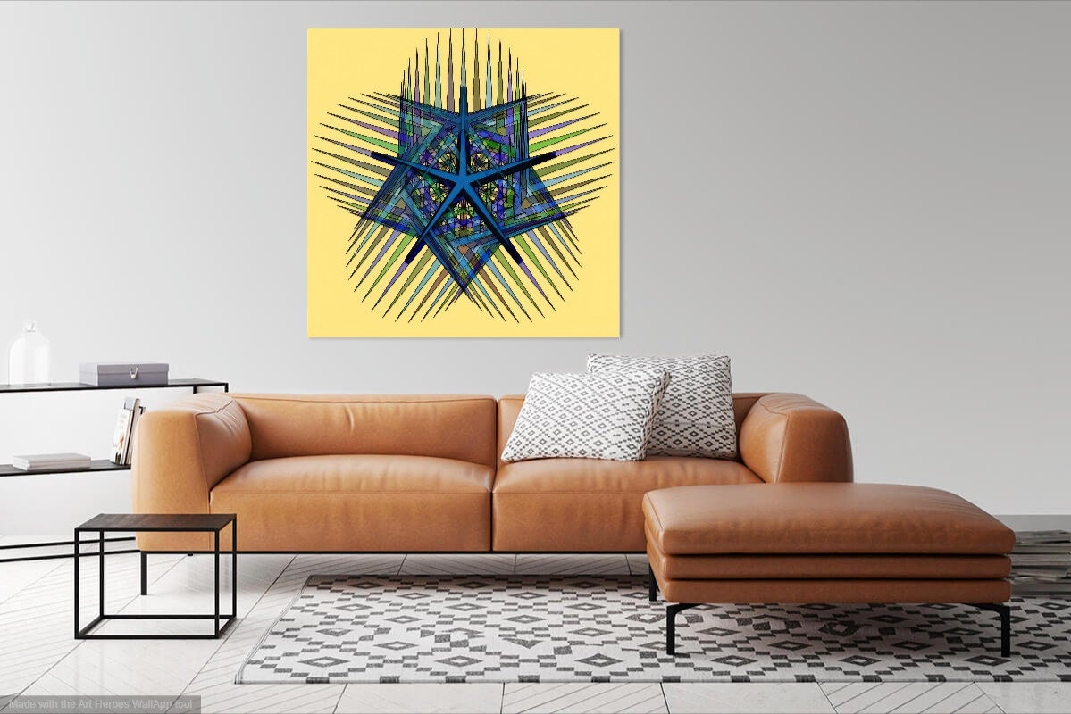 Abstractions Digital Art Large Format Interior Design - Etsy