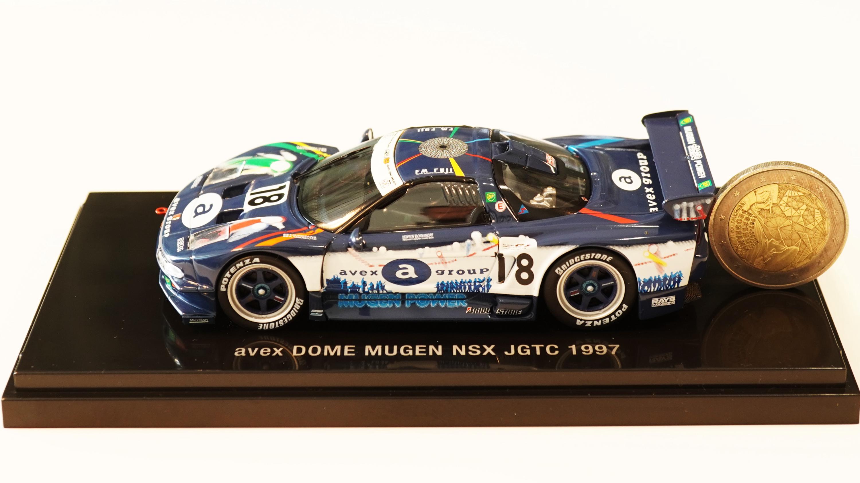 Honda NSX Avex Dome Mugen JGTC - Ebbro 1:43 - Etsy UK