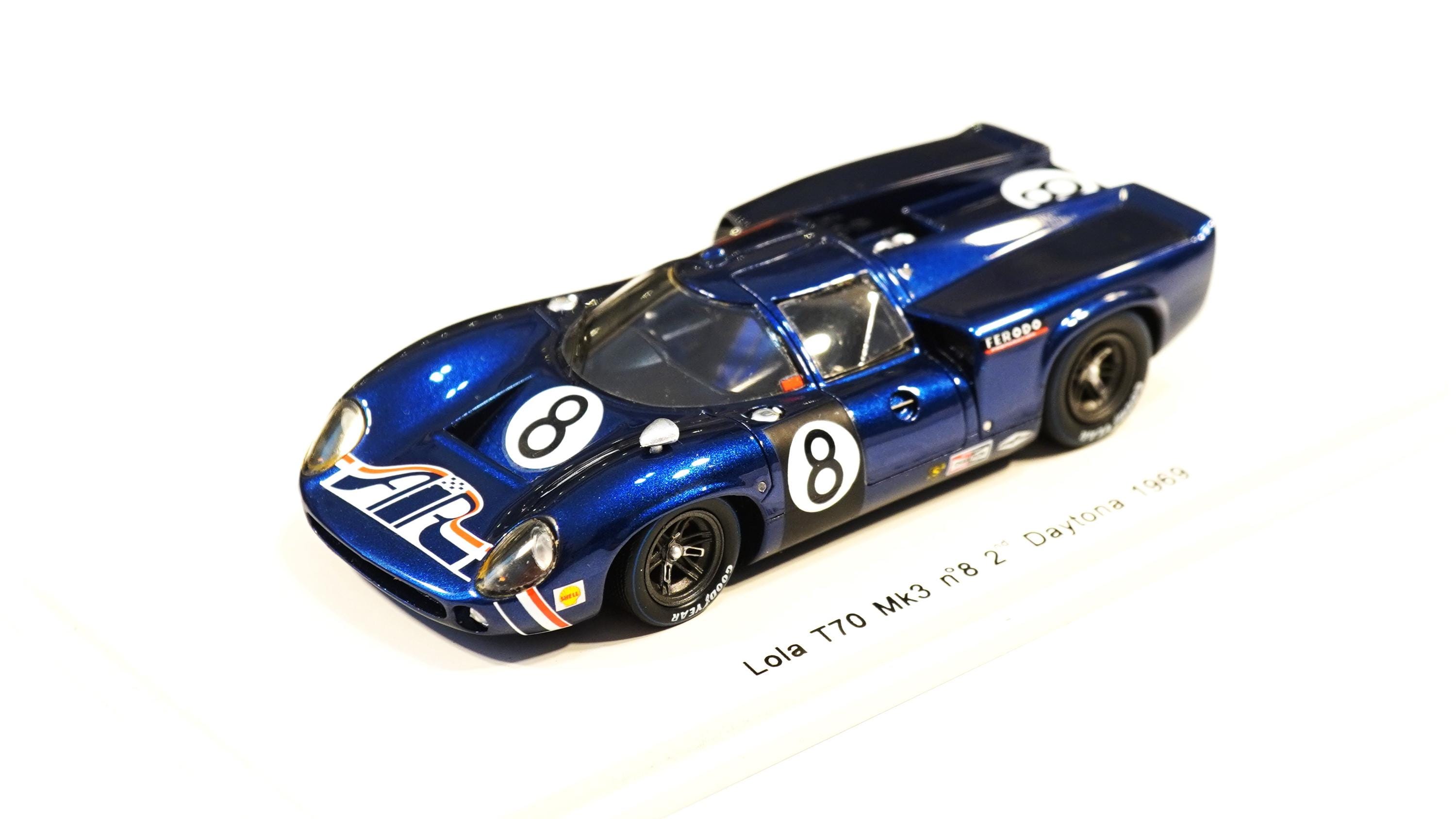 Lola T70 MK3 'nr.8 2nd 24h Daytona' - Spark 1/43 - Etsy