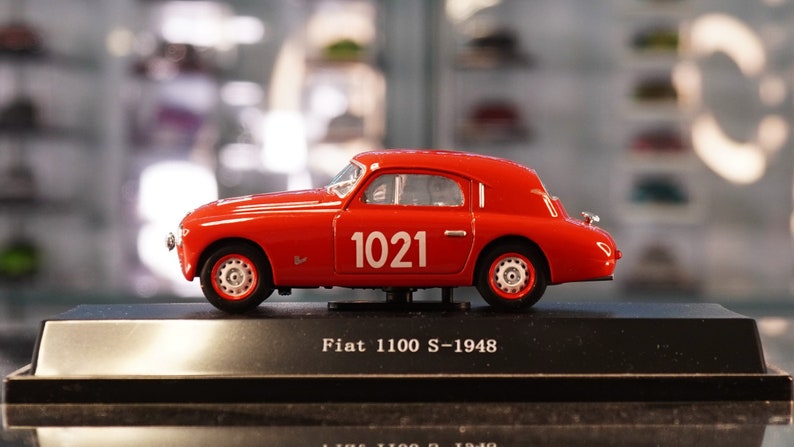 1948 Fiat 1100S 3rd place Mille Miglia Starline 1/43 image 2