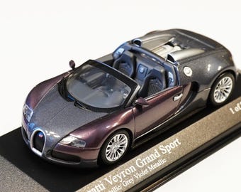 ミニカー MINICHAMPS Bugatti Veyron Grand Sport Bugatti Veyron Grand Sport – Minichamps 1/43 - Etsy