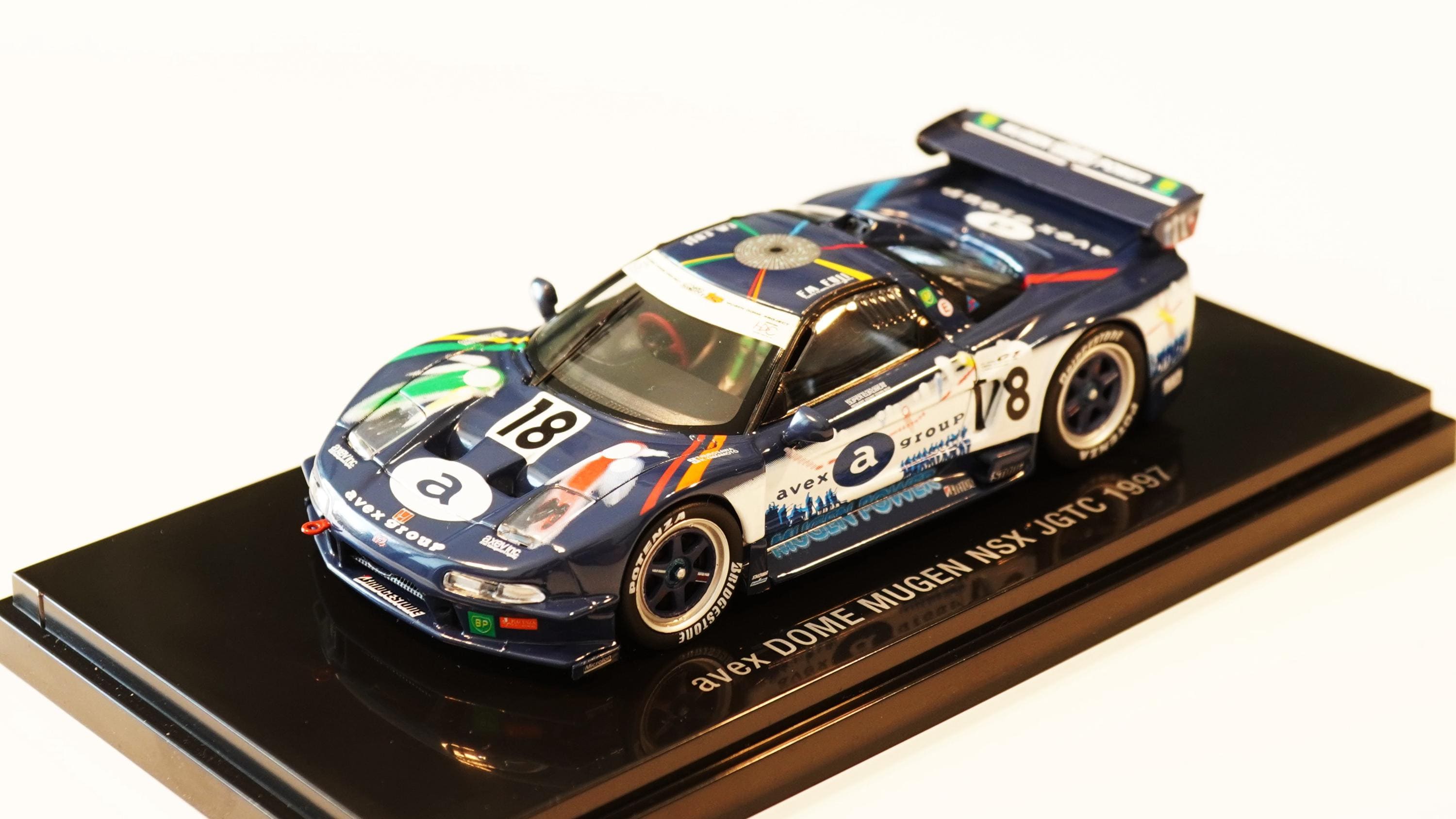 ミニカー EBBRO 1/43 avex DOME MUGEN NSX JGTC 1997 Honda NSX Avex Dome Mugen JGTC - Ebbro 1:43 - Etsy UK