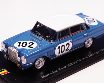 Mercedes-Benz 300SE "Nr. 102 Winner 24h of Spa" - Spark 1/43