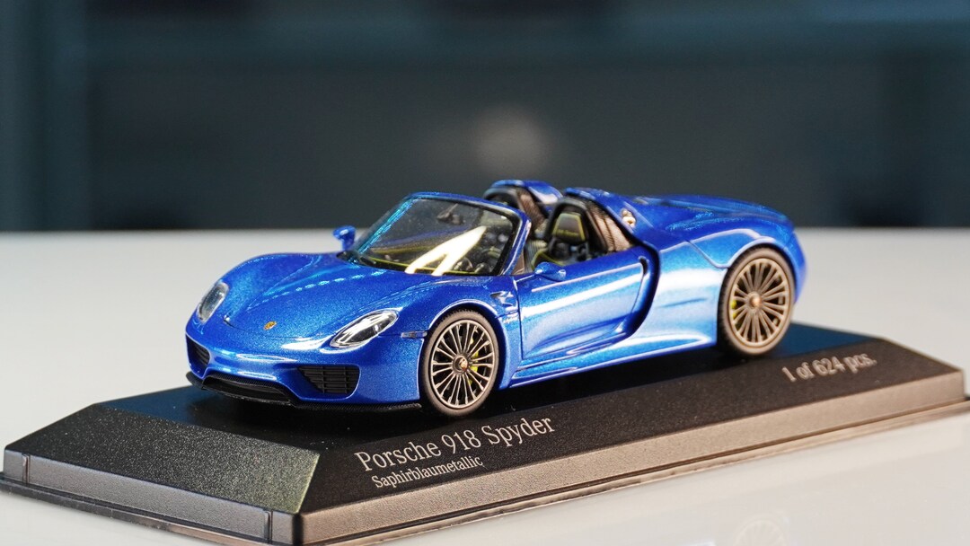Porsche 918 Spyder - Minichamps 1:43 - Etsy