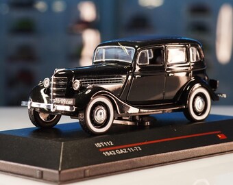 Maquette Volga M21 à L'échelle 1/43 - Marque Solido - Occasion - Collection Automobile Vintage