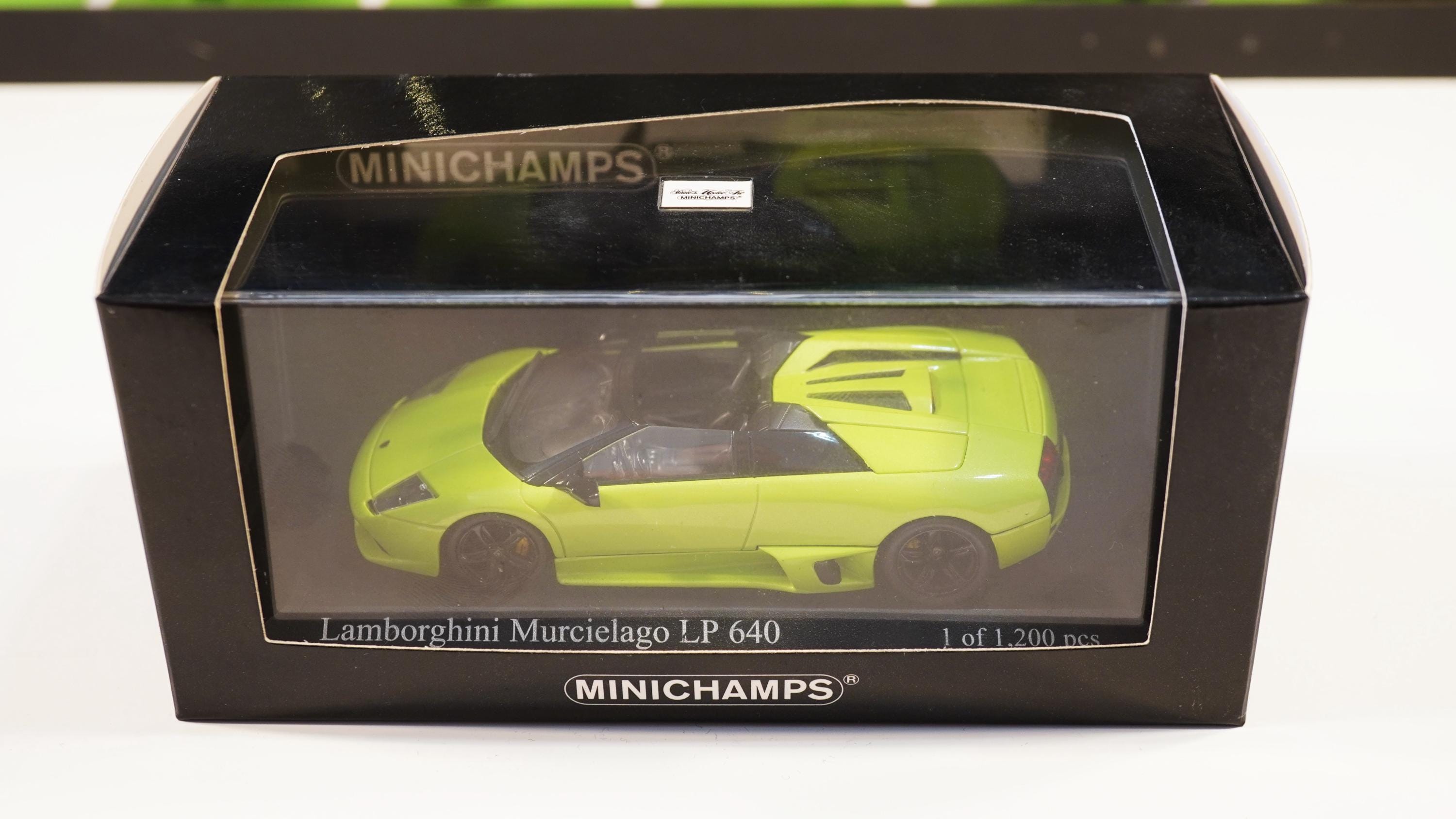【ミニチャンプス】Lamborghini Murcielago LP640 Lamborghini Murcielago LP640 Roadster – Minichamps 1/43 - Etsy