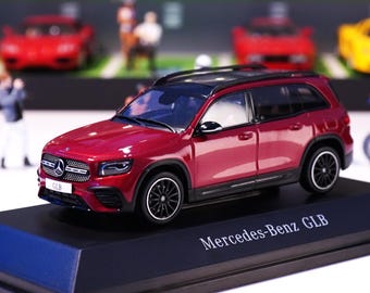 Mercedes Benz GLB 1:43 Spark Red - Etsy
