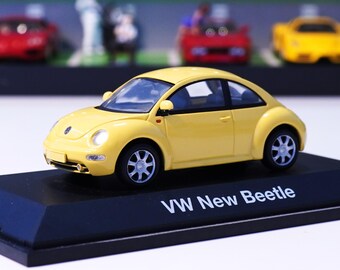 Volkswagen New Beetle Cabrio Newsstand 1/43 Yellow - Etsy