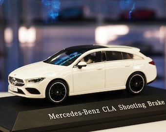 Mercedes Benz CLA Shooting 1:43 Spark White - Etsy