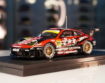 Mini Champs Porsche 911 Cabriolet 1994 Arena Red 1/43 Scale