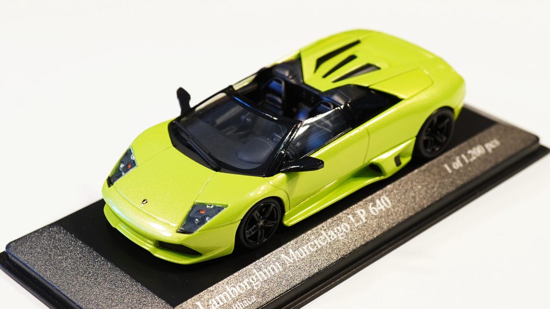 Lamborghini Murcielago LP640 Roadster – Minichamps 1/43 - Etsy