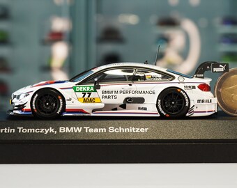 BMW M4 DTM - Minichamps 1/43 - Etsy