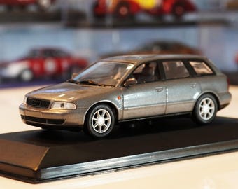 Audi A4 B6 Avant 1:43 Minichamps Red - Etsy