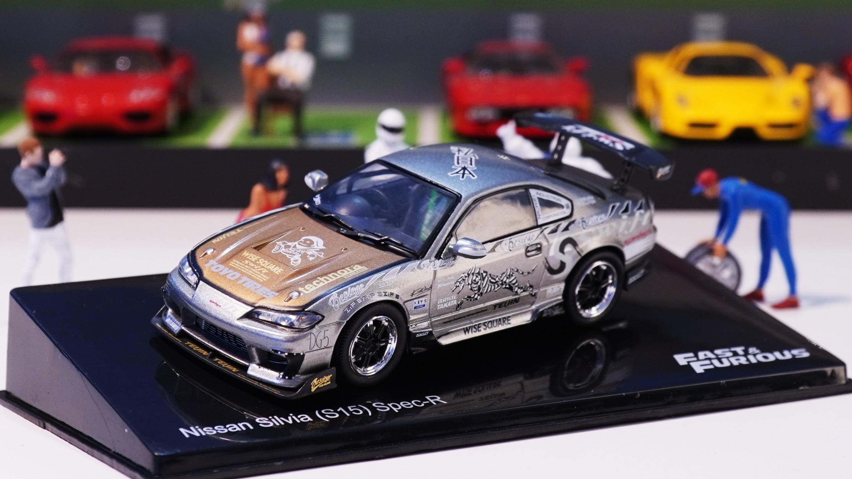 La Nissan Silvia R·SPEC S15 + Fascicule - Altaya - The cars